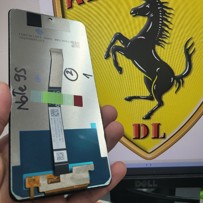 Màn Hình Tương Thích XM Redmi Note 9 Pro 4G / Redmi Note 9S (nốt ruồi giữa), (tặng keo dán+ cường lực)