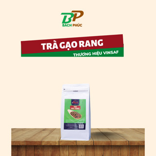 Trà gạo rang Genmaicha VINSAF 500g Nguyên liệu pha chế trà sữa gạo rang