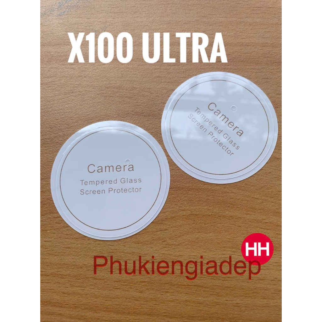 Kính cường lực Camera Vivo X100 Ultra trong suốt , siêu bảo vệ