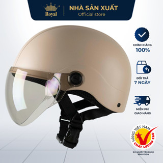 Mũ Bảo Hiểm Nửa Đầu Chính Hãng Asia MT-128K BH 12 Tháng, Mũ Bảo Hiểm Nữ Nhỏ Nhẹ