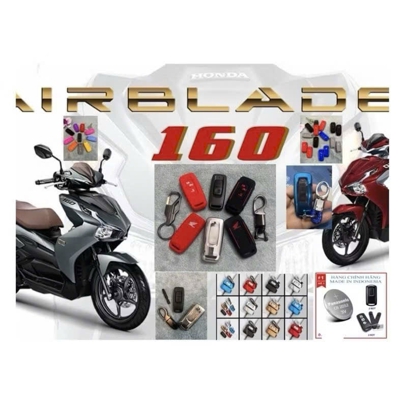 <AB125/160 2023> vỏ, bao, ( Bọc) bảo vệ chìa khoá xe Smartkey Honda AB125/160- 2023 bằng Silicone /T
