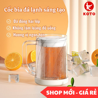  Cốc Uống Nước Làm Lạnh Vĩnh Cửu 2 Lớp Tích Hợp Làm Đá Lạnh Cốc Uống Bia Giữ Nhiệt Không Tan Đá 