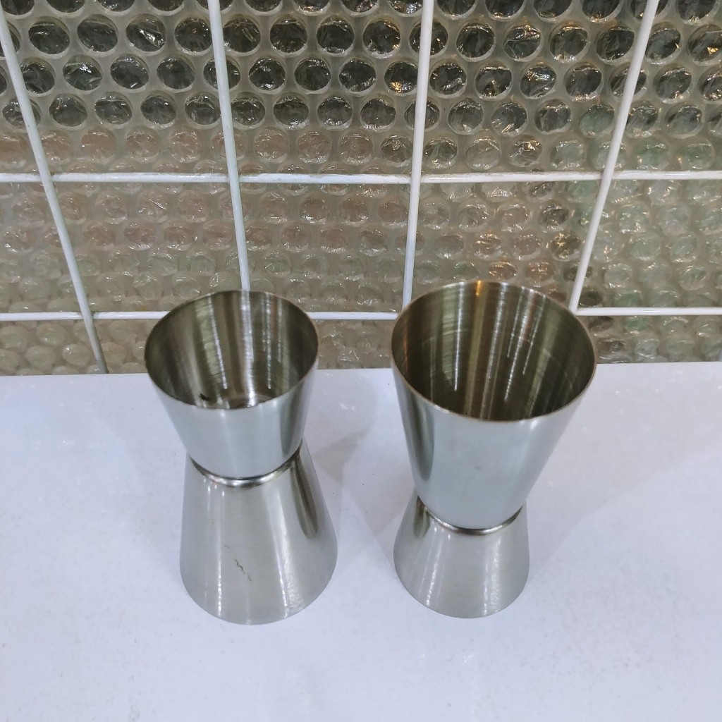 JIGGER ĐONG , LY ĐONG INOX 2 ĐẦU CAO CẤP 15CC-30CC