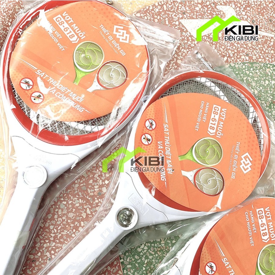 Vợt muỗi loại tốt, vợt muỗi điện G8 - 618 kiểu dáng đơn giản dễ sử dụng