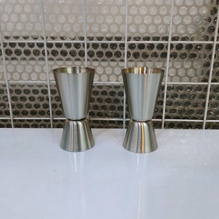 Jigger đong , Ly đong inox 2 đầu 20cc-40cc