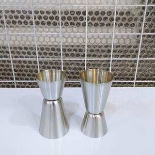 Jigger đong , Ly đong inox 2 đầu 20cc-40cc
