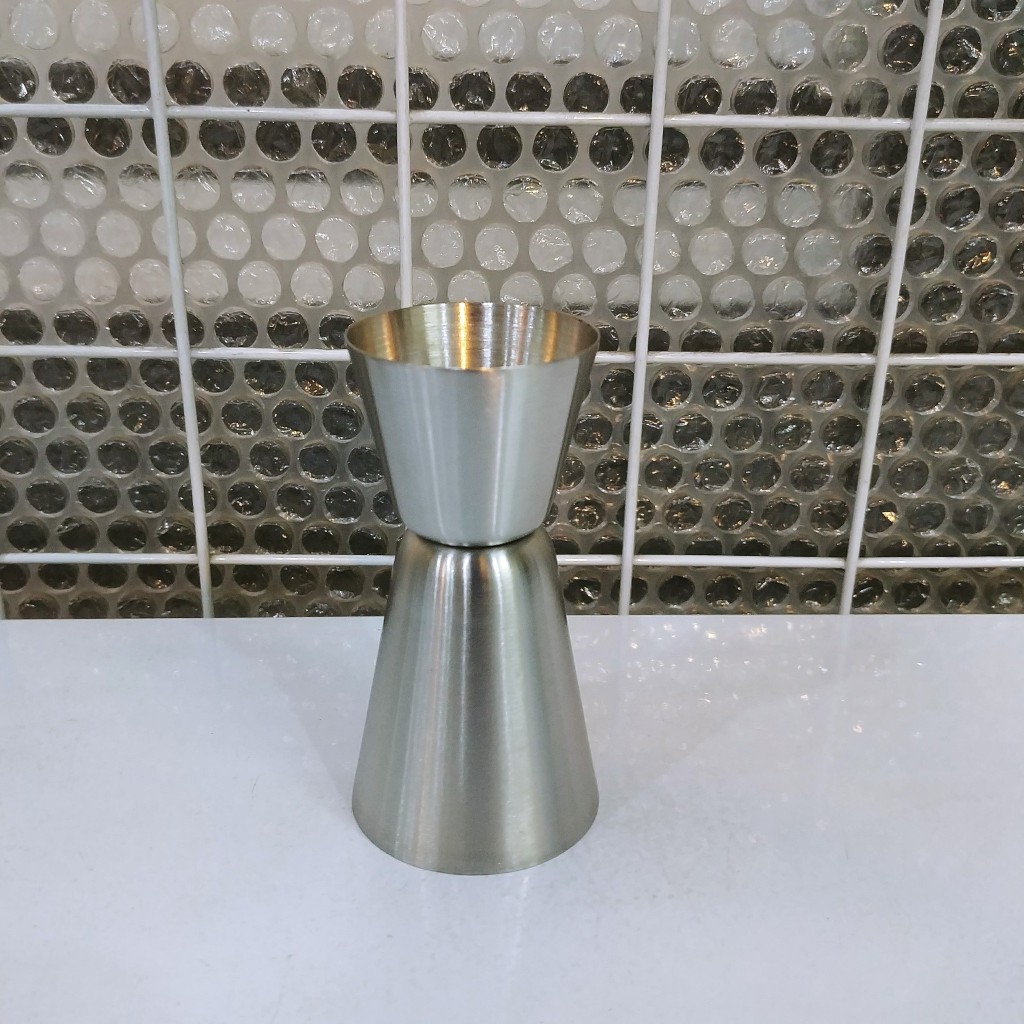 Jigger đong , Ly đong inox 2 đầu 20cc-40cc