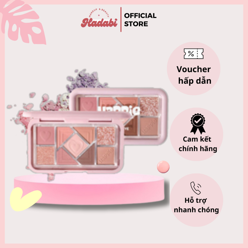 Phấn Mắt Hold Live 9 Ô, Bảng Mắt Hold Live 9Ô Chất Phấn Nhũ Mịn Màu Siêu Xinh Tạo Hiệu Ứng Lấp Lánh