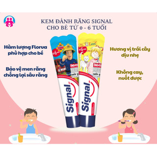 Kem đánh răng signal cho trẻ Đức 50ml