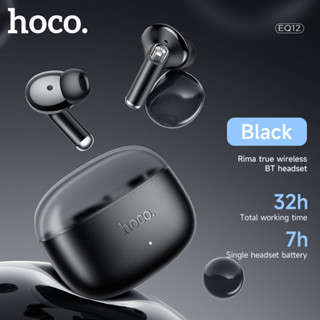 Tai Nghe Không Dây Nhét Tai TWS HOCO EQ12. Bluetooth 5.3 Kiểu Dánh Trong Suốt Có Micrô Đàm Thoại