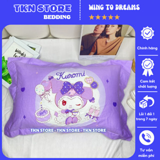 Gối Trẻ Em Cotton 30x50cm Họa Tiết Hoạt Hình – Mềm Mại, Thoáng Mát, Phù Hợp Bé Học Mầm Non