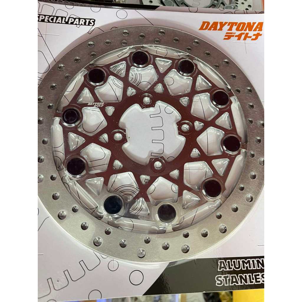 ( Daytona 267mm P3 ) Đĩa 267 Daytona dành cho xe 4 lỗ đĩa bắt ốc 8li đĩa thay pát up size từ -267