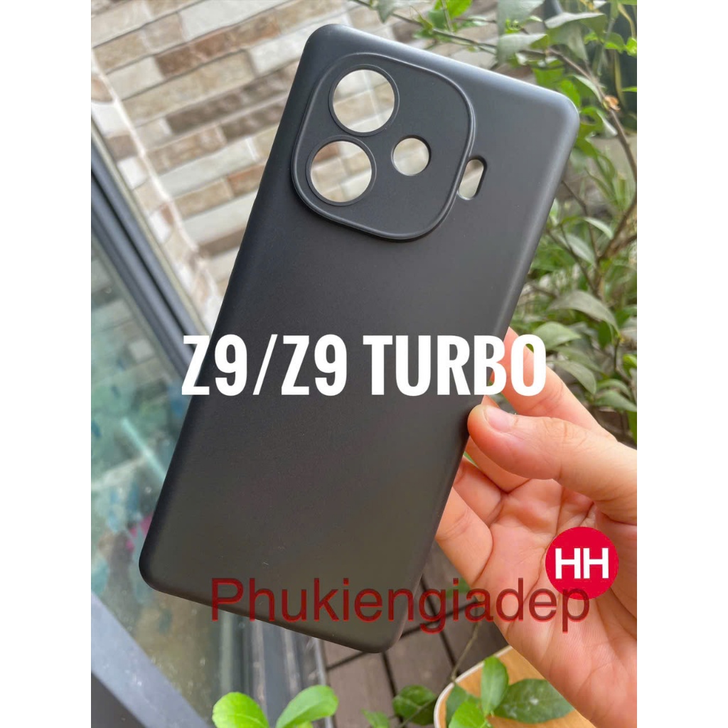Ốp lưng dẻo Vivo iQOO Z10 Turbo , Z11 Turbo ,Z9 , Z9 Turbo, Z9 Turbo Plus ( màu đen) khoét mắt bảo v