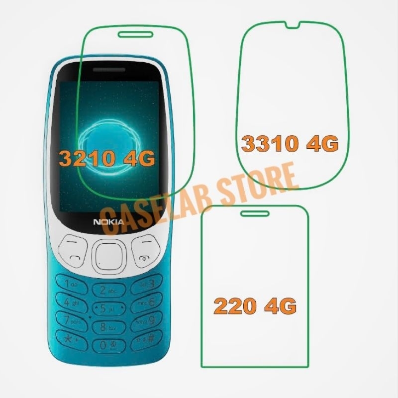 Dán màn hình PPF CASELAB cho NOKIA 3210 4G (2024), 3310 (2017), 8210 4G, 2660 Flip 4G, 5710 xpressmu