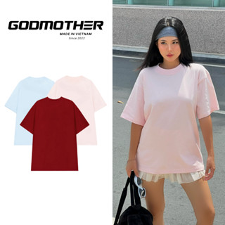 Áo Thun Trơn Cotton 250gsm GODMOTHER Summer Version