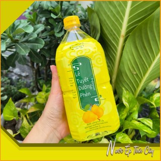 Nước ép 2 Vị Lê + Đào Chưng Đường Phèn