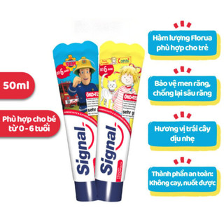 kem đánh răng signal cho trẻ Đức 50ml