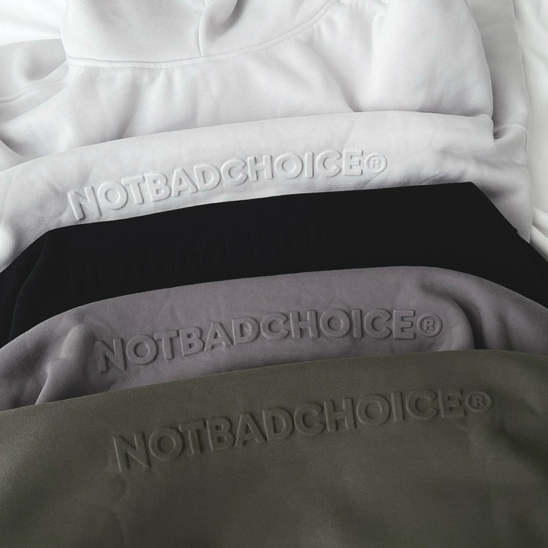 Áo khoác nỉ NOTBADCHOICE Dây Kéo Hai Chiều Phá Cách Hot Trend- Áo Hoodie Zip Nỉ Unisex Form Rộng | BigBuy360 - bigbuy360.vn
