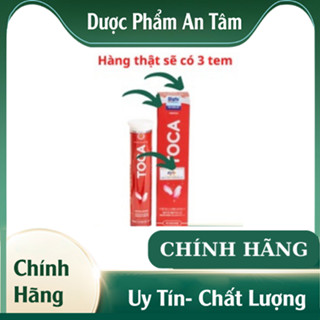 Viên sủi Toca tăng cân chính hãng hỗ trợ tăng cân, ăn ngon, ngủ ngon, giảm mệt mỏi