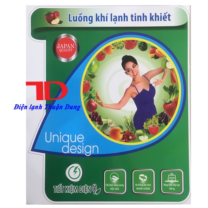 Miếng dán tủ lạnh, tem trang trí tủ lạnh mẫu 3