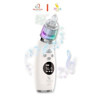  Máy hút mũi điện tử Moaz Bebe MB095 vệ sinh mũi cho bé có phát nhạc - Monnie Kids 