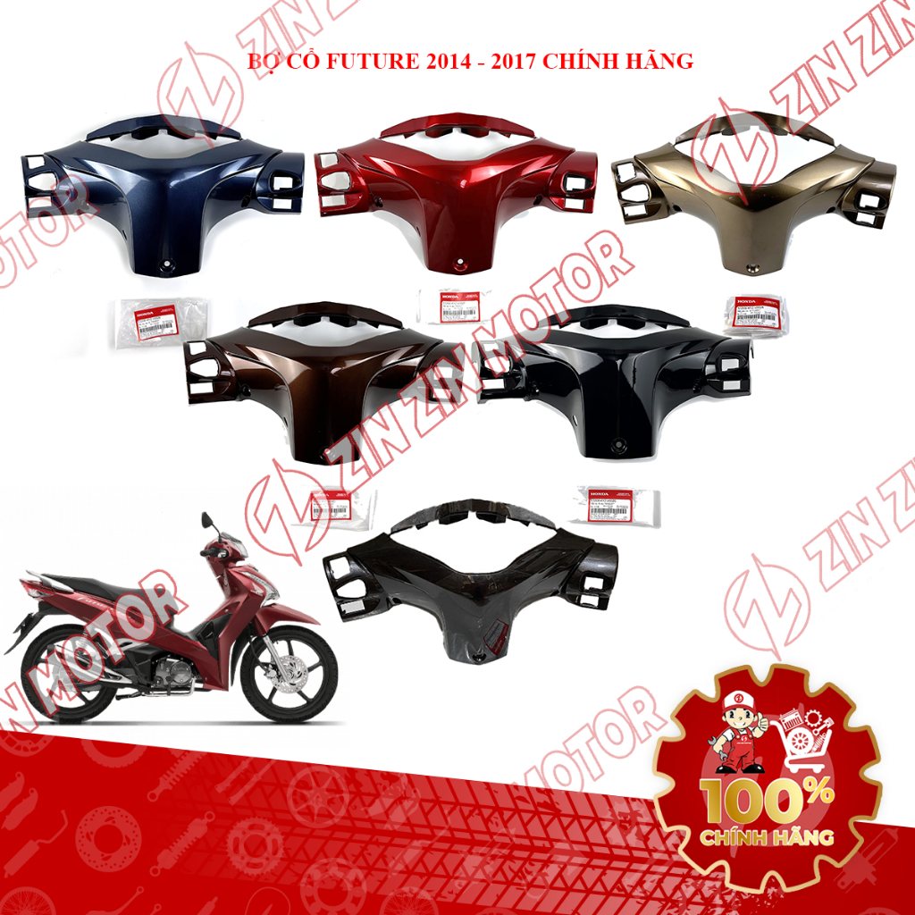 Nắp Sau Tay Lái, Bợ Cổ Sau Future 125 Mập, Future 125 Fi , Future BXC 125 2014 2015 2016 2017 Chính 