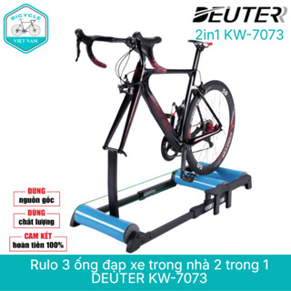Rulo 3 ống đạp xe trong nhà 2 trong 1 DEUTER KW-7073
