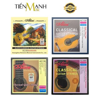 [Chính Hãng] Dây Đàn Guitar Classic Alice AC130, AC136, AC136BK - Ghi-ta Strings