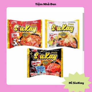 Mì SiuKay 7 cấp độ acecook vị bò / vị hải sản , siu cay,siu ngon,giá siu rẻ - Tiệm nhà đen