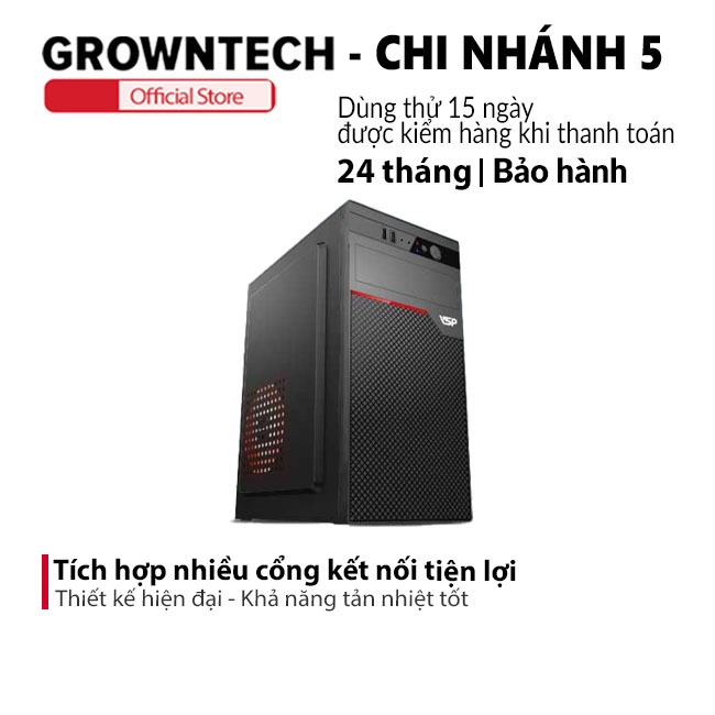 Vỏ Case máy tính VSP 2873 tiện lợi dễ dàng sử dụng chất liệu thép không rỉ
