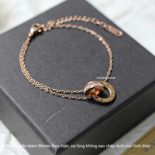 Lắc tay nữ titan Bicy Vàng hồng