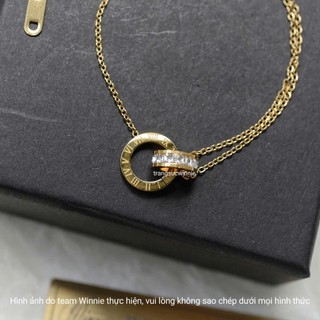 Lắc tay nữ titan không đen gỉ Bicy Vàng gold