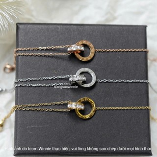 Lắc tay nữ titan không đen gỉ Bicy Vàng gold