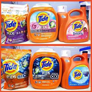 Viên nước giặt xả Tide PODS 3 trong 1 của Mỹ - trắng sáng-sạch sẽ-thơm tho