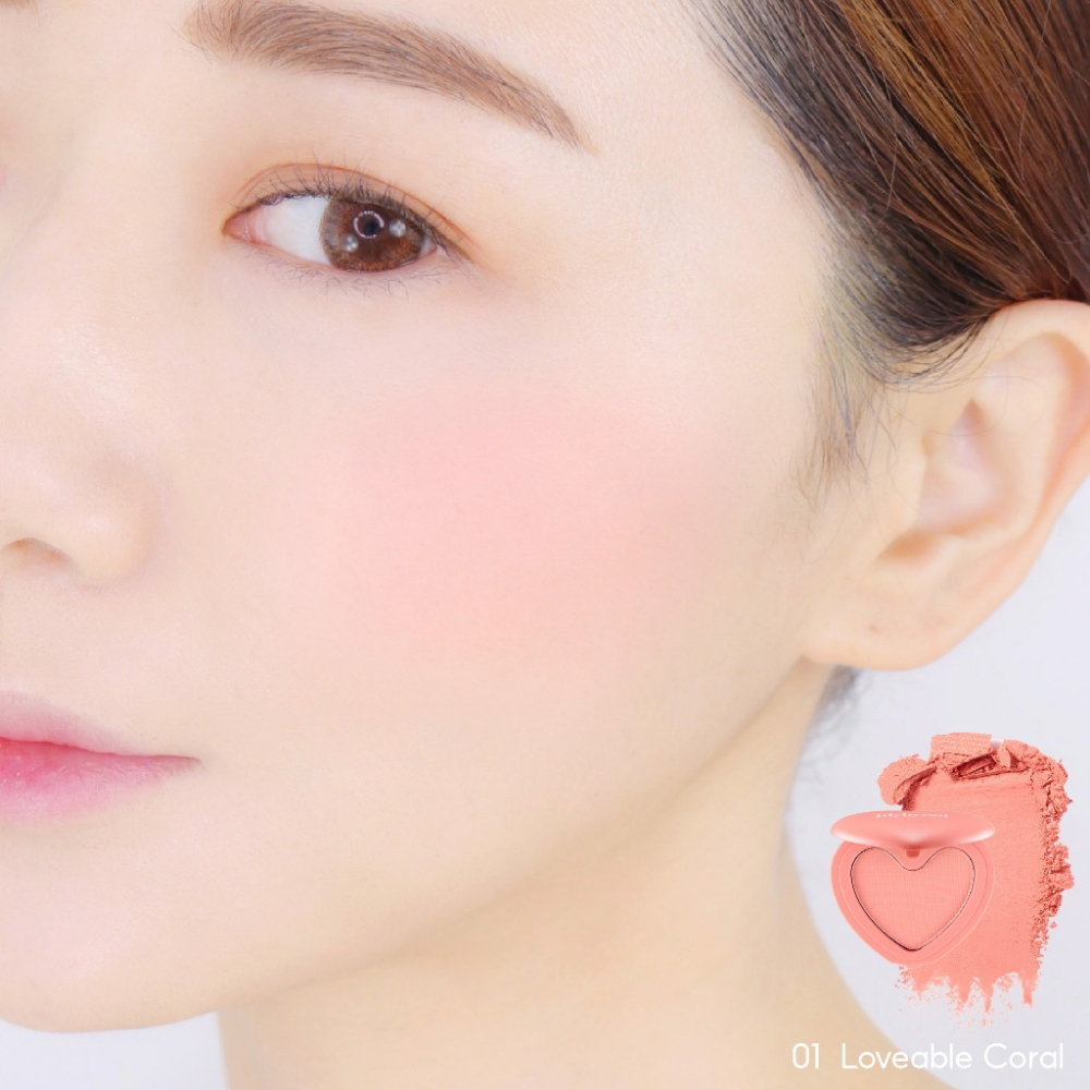 Phấn Má Hồng DẠNG NÉN Nhỏ Gọn LILYBYRED Luv Beam Cheek 4.7g
