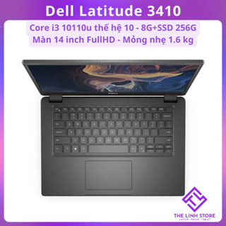 Laptop Dell Latitude 3410 màn 14 inch FHD - Core i5-10210u Ram 8G 256G SSD