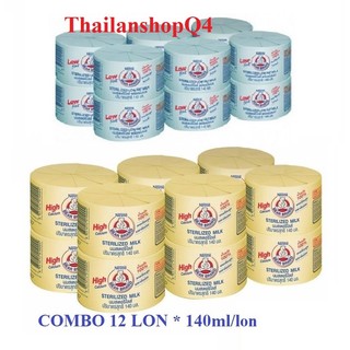 Hcm- combo 12 hộp sữa gấu 140ml nestle thái lan hsd 01/2026