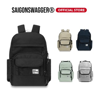 Balo Laptop chống sốc, Cặp đựng laptop SAIGONSWAGGER® MID - COVERING BACKPACK, đi học, đi làm
