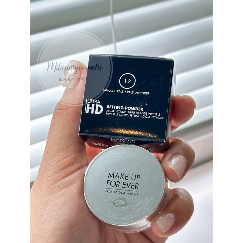 [Sẵn] Phấn phủ bột Makeup For Ever Ultra HD Setting Power tone 1.2 - mini 1g màu Lavender