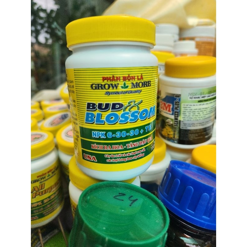 Phân bón Grow more NPK 6 - 30-30 Te Kích ra hoa - Tăng đậu quả