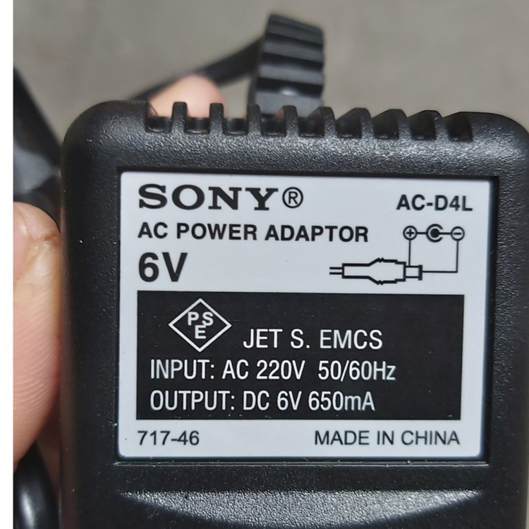 adaptor DC 6V đài radio