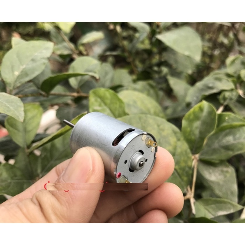 Motor nhỏ tốc độ cao RK370SD 12VDC 25000 vòng/phút / Động cơ tốc độ cao RK 370 SD 12V 25000rpm