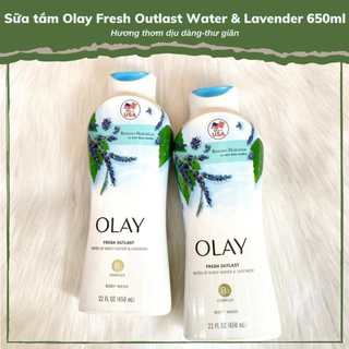 SỮA TẮM OLAY FRESH OUTLAST 650ML