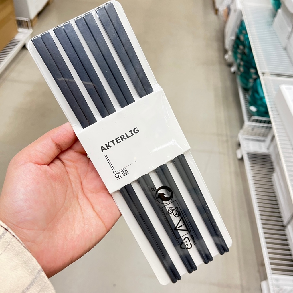 Bộ 4 đôi đũa nhựa thực phẩm Akterlig IKEA