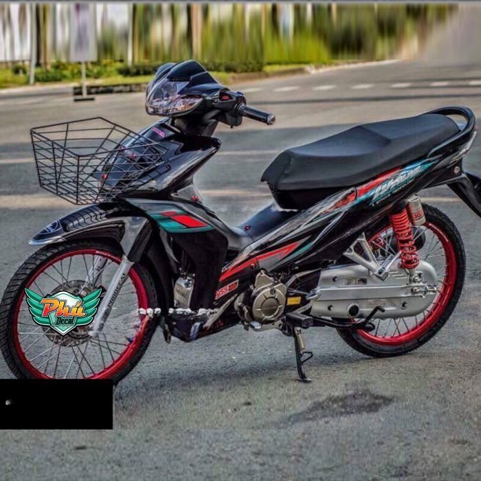 tem rời Wave S thái xe đen (W)