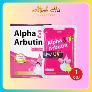 Viên kích trắng Alpha Arbutin 3 Plus 10 viên Thái Lan nâng tone nhanh chóng