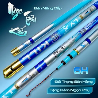  Cần Câu Đài Ngọc Tiêu Kiếm 6H Bản Săn Hàng Tặng kèm ngọn phụ 