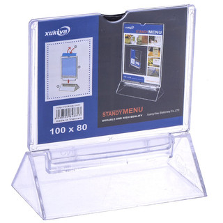 BẢNG MENU ĐỂ BÀN XUKIVA A7 (8x10cm)