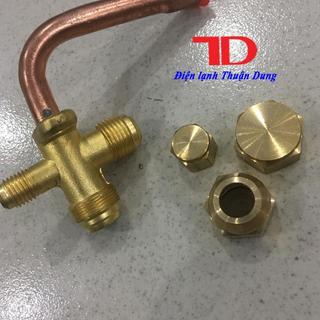 Van khóa dàn nóng điều hòa phi 12