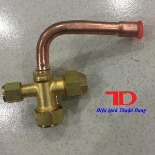 Van khóa dàn nóng điều hòa phi 12